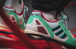 adidas ZX 9000 30 Years Of Torsion Mint FU8403 on foot 02