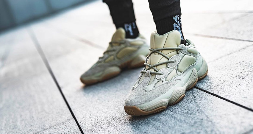 An On Foot Look At The Yeezy Boost 500 Stone 01