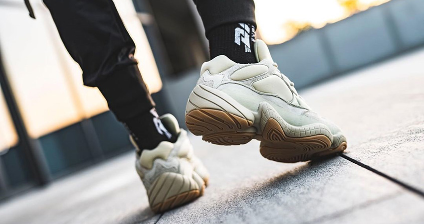 An On Foot Look At The Yeezy Boost 500 Stone - Fastsole