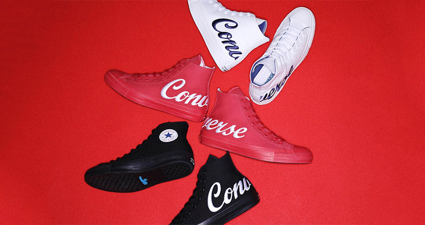 Converse Presenting Big Logo Embroidery On The Upcoming Chuck Taylor 100 Pack