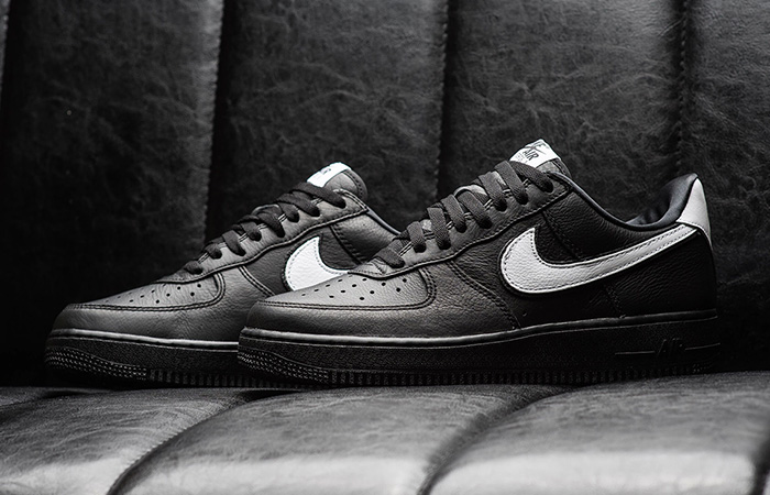Detailed Look At The Nike Air Force 1 Retro Low QS Black