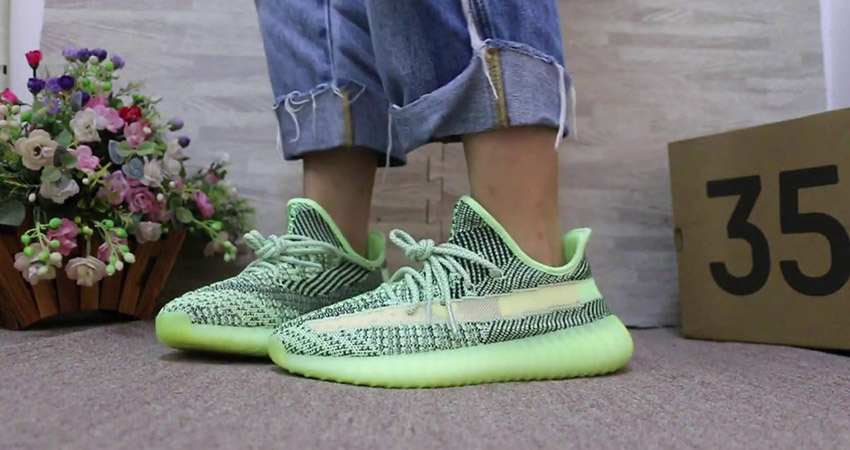 First On Foot Look At The Yeezy Boost 350 V2 ‘Yeezreel’ 01