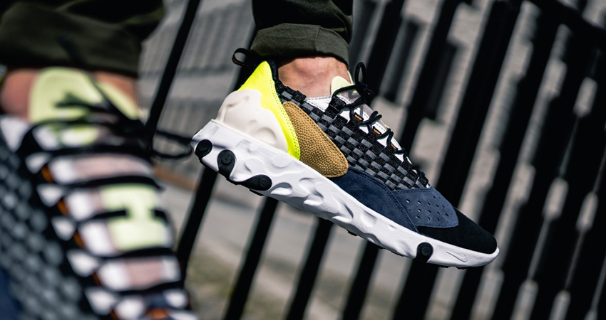 Have An Eye Catching Look At The Upcoming Nike React Sertu The 10th Navy Fastsole