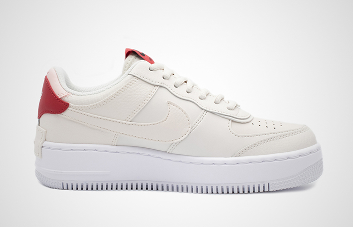 Nike Air Force 1 Shadow White Red CI0919-003 03