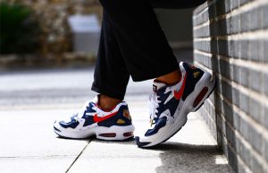 Nike Air Max 2 Light Navy White CK0848-100 on foot 01