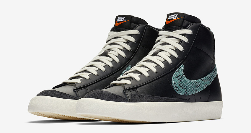 Nike Blazer Mid Vintage Dropping With Snakeskin Swooshes 01