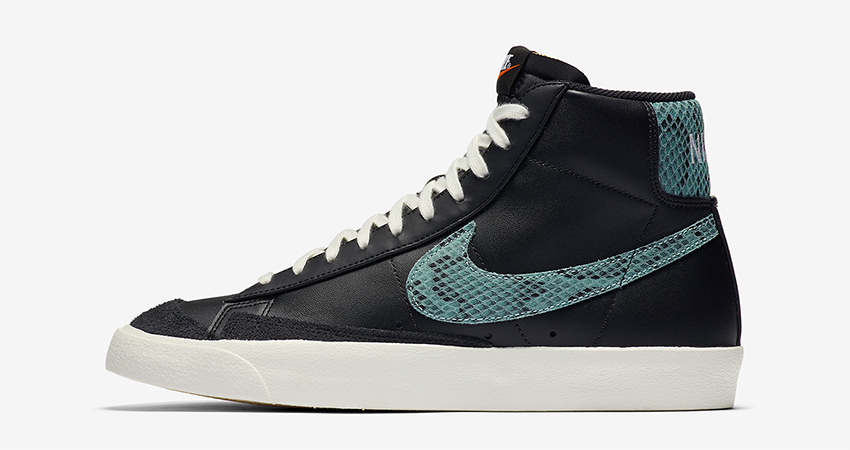Nike Blazer Mid Vintage Dropping With Snakeskin Swooshes