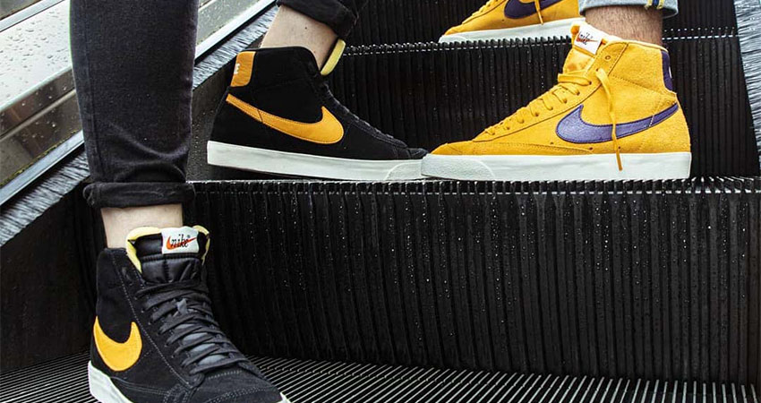 Nike Blazer Mid ‘Black’ And ‘Yellow’ Available In FootLocker UK