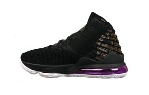 Nike LeBron 17 Black Purple BQ3177-004 01