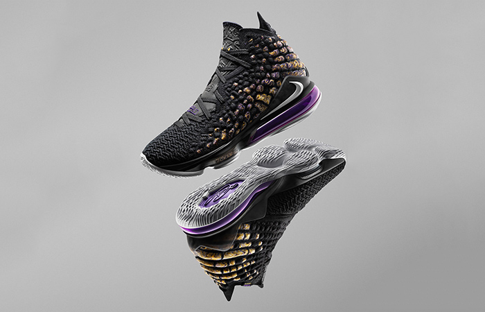Nike LeBron 17 Black Purple BQ3177-004 03
