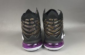 Nike LeBron 17 Black Purple BQ3177-004 07