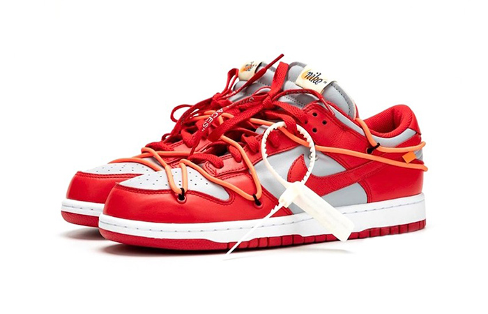 Off-White Nike Dunk Low Red Grey CT0856-600 – Fastsole