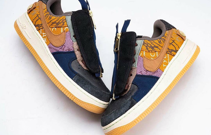 Official Images Of Travis Scott Nike Air Force 1 Low Cactus Jack