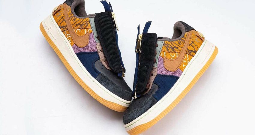 Official Images Of Travis Scott Nike Air Force 1 Low ‘Cactus Jack’