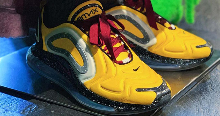 Take A Closer Look At The UNDERCOVER Nike Air Max 720 University Yellow