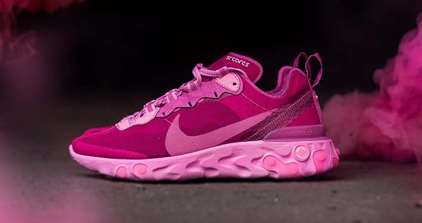 The Upcoming Nike React Element 87 Collection Spreading Breast Cancer Awareness 02