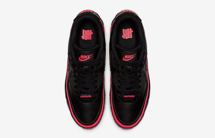 UNDEFEATED Nike Air Max 90 Solar Red CJ7197-003 04