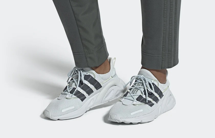 adidas lxcon white on feet