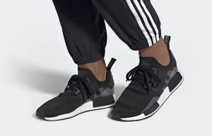 adidas NMD R1 Core Black EE5082 on foot 01