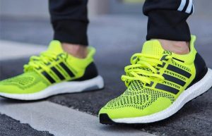 adidas Ultra Boost 1.0 Solar Yellow S77414 on foot 02