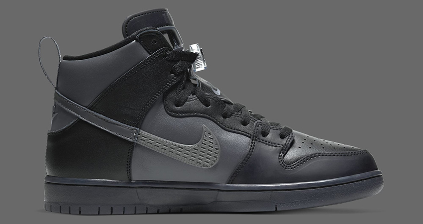 Detailed Look At The FPAR Nike SB Dunk High Black 01