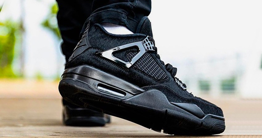 First On Foot Leaked For Upoming Air Jordan 4 ‘Pony Hair’ 02