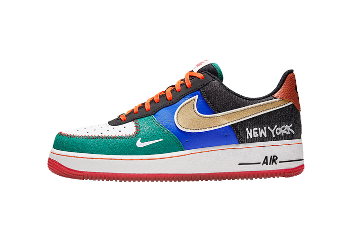 Nike Air Force 1 Low What The NYC Orange Multi CT3610-100 01