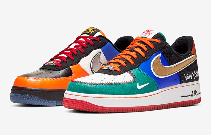 Nike Air Force 1 Low What The NYC Orange Multi CT3610-100 05