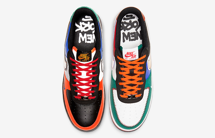 Nike Air Force 1 Low What The NYC Orange Multi CT3610-100 07