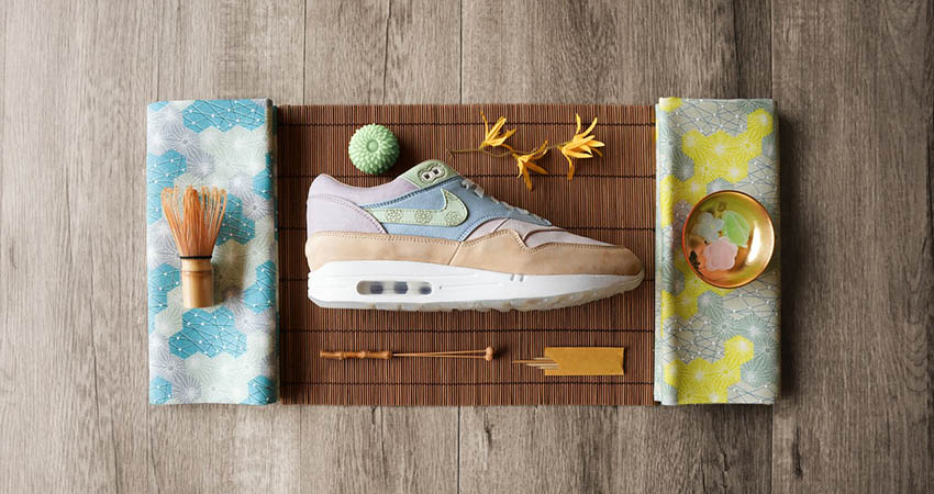 The Premium Nike Air Max 1 Wagashi Custom Pays Homage To Japanese Sweets •