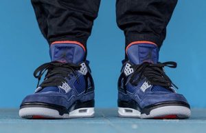 Nike Jordan 4 WNTR Navy Blue CQ9597-401 on foot 02