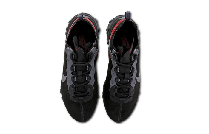 Nike React Element 55 Black Red CQ6366-001 04