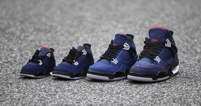 The Air Jordan 4 WNTR Navy Blue Coming With Full Family Sizing 01