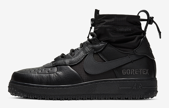 The Nike Air Force 1 High Gore-Tex Set To Drop In Triple Black Colour