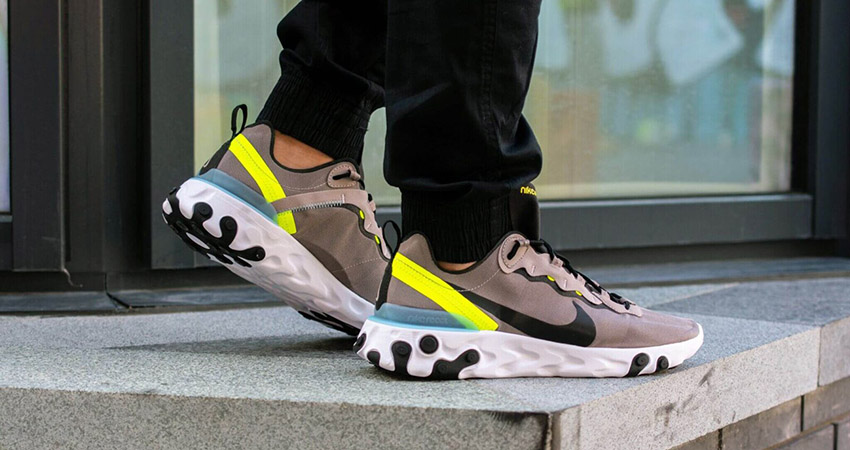 The Nike Element React 55 Grey Volt Is Only £80 At Footlocker 01