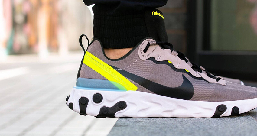 The Nike Element React 55 Grey Volt Is Only £80 At Footlocker 02