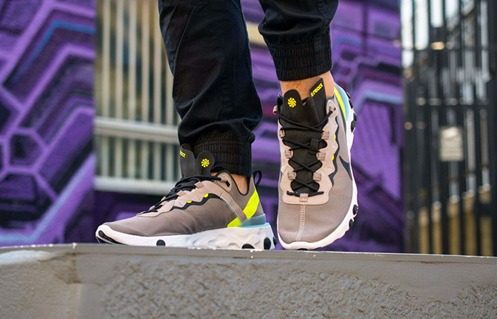 The Nike Element React 55 Grey Volt Is Only £80 At Footlocker