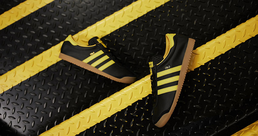 The adidas OLSO Black Yellow Is A Must Cop Trainner For Any Celebration 01