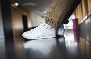 adidas Stan Smith Home of Classics Lucid White EF2099 on foot 01