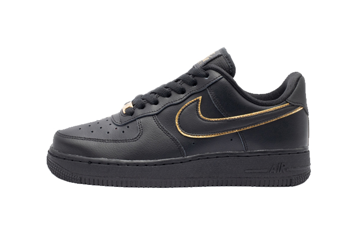 Nike Air Force 1 Essential Gold Black AO2132-005 - Where To Buy - Fastsole