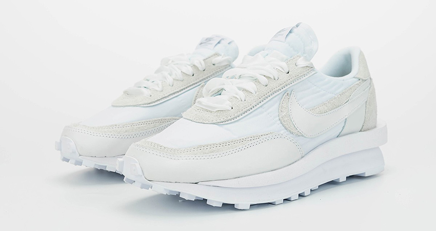 First Look Leaked For The Sacai Nike LDWaffle White 01