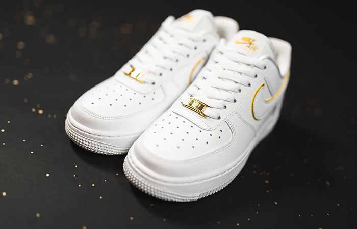Nike Air Force 1 Essential Gold White AO2132-102 03