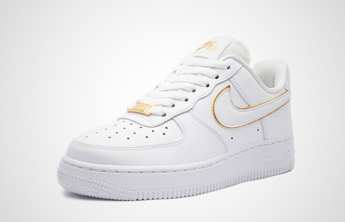Nike Air Force 1 Essential Gold White AO2132-102 - Where To Buy - Fastsole