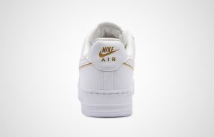 Nike Air Force 1 Essential Gold White AO2132-102 07