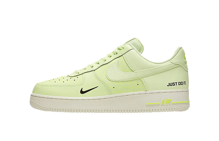 nike air force 1 just do it green