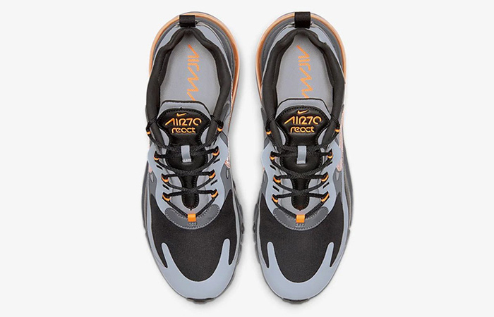 Nike Air Max 270 React Grey Orange CD2049-006 03