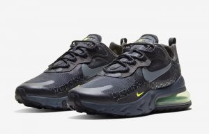 Nike Air Max 270 React Just Do It Pack Black Grey CT2538-001 02