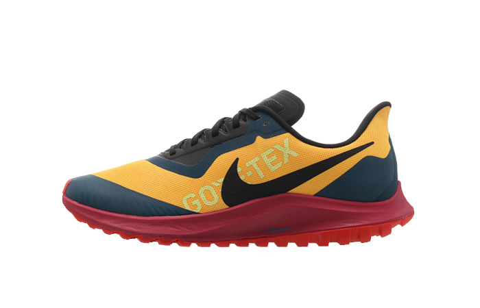 Nike Air Zoom Pegasus 36 Trail GTX Navy Yellow CT9137-700 - Where To ...