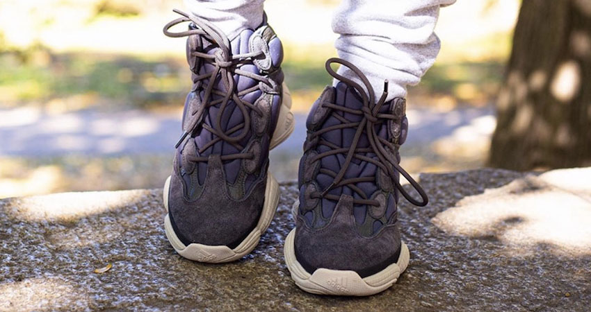 On Foot Look At The Upcoming adidas Yeezy 500 High Slate 02