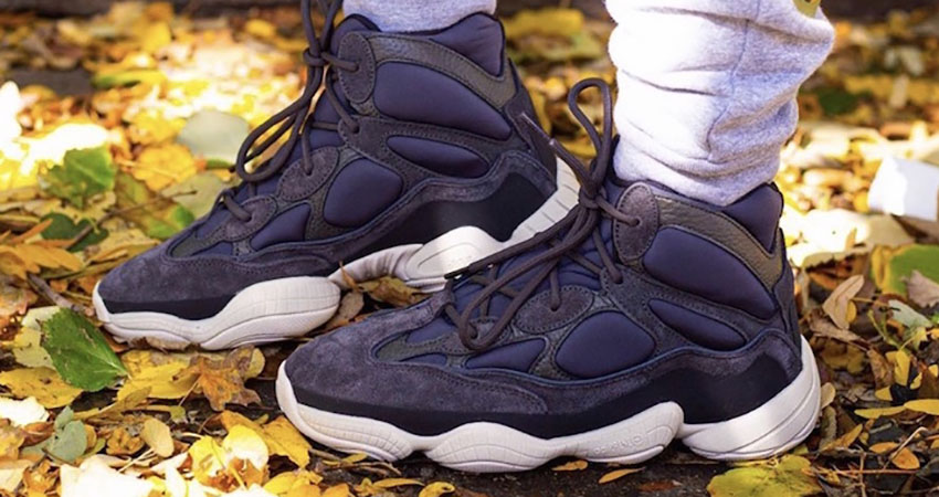 On Foot Look At The adidas Yeezy 500 High Slate Fastsole
